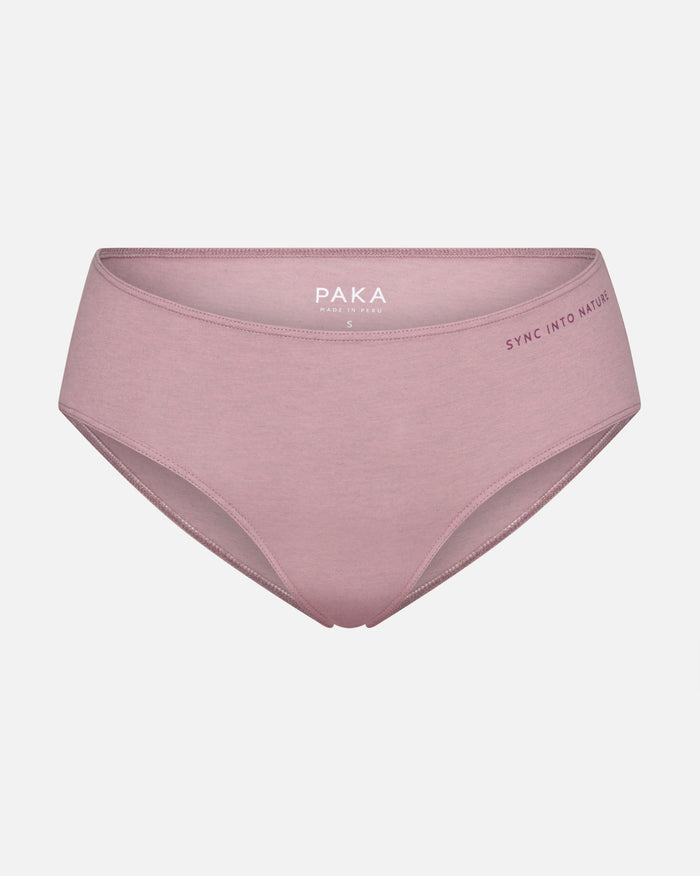 Quail / Pink Breathable Natural Fiber Women’s Alpaca Underwear – PAKA Apparel