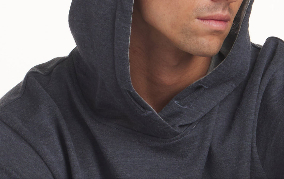 Breathe Men's Hoodie - All-Natural Alpaca Activewear | Paka – PAKA®