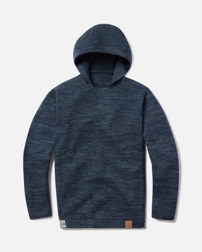 Navy blue sweater without hoodie on sale