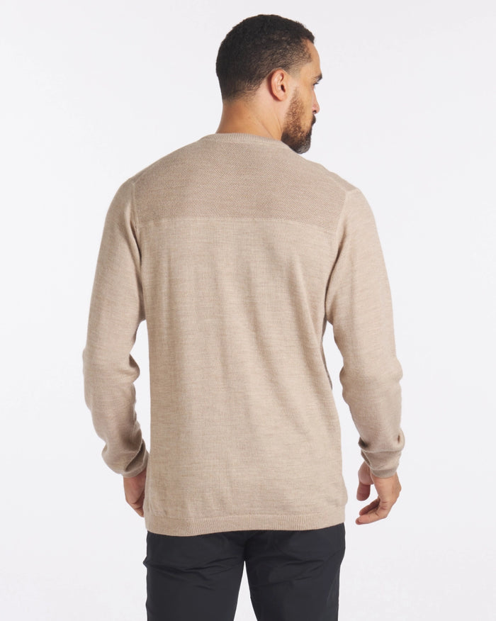 Male model wearing Timber Ultralight Crewneck