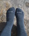 Essential Melange Crew Socks