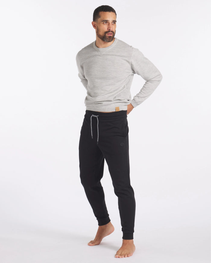 Man wearing men's everyday joggers