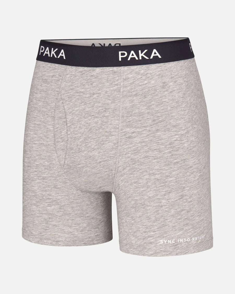 Heather / Grey Men's Alpaca Ethical Natural Fiber Underwear Boxer Briefs – PAKA Apparel