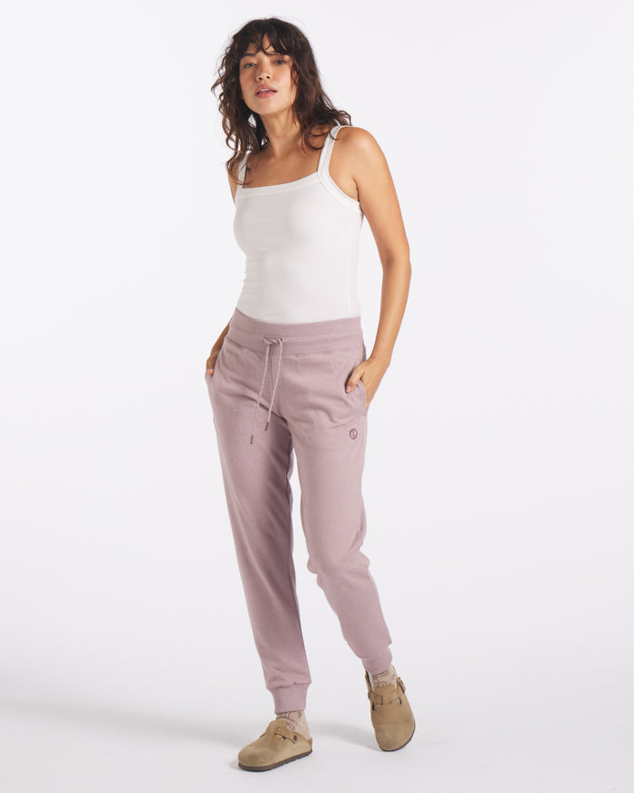 Woman wearing women's everyday joggers