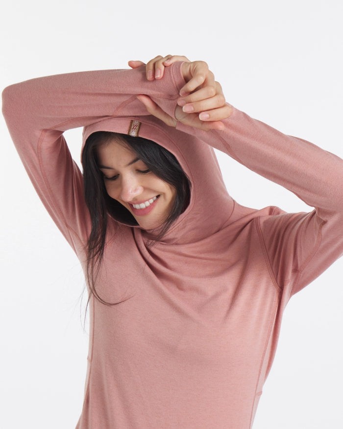 Woman wearing Women's Sol Hoodie