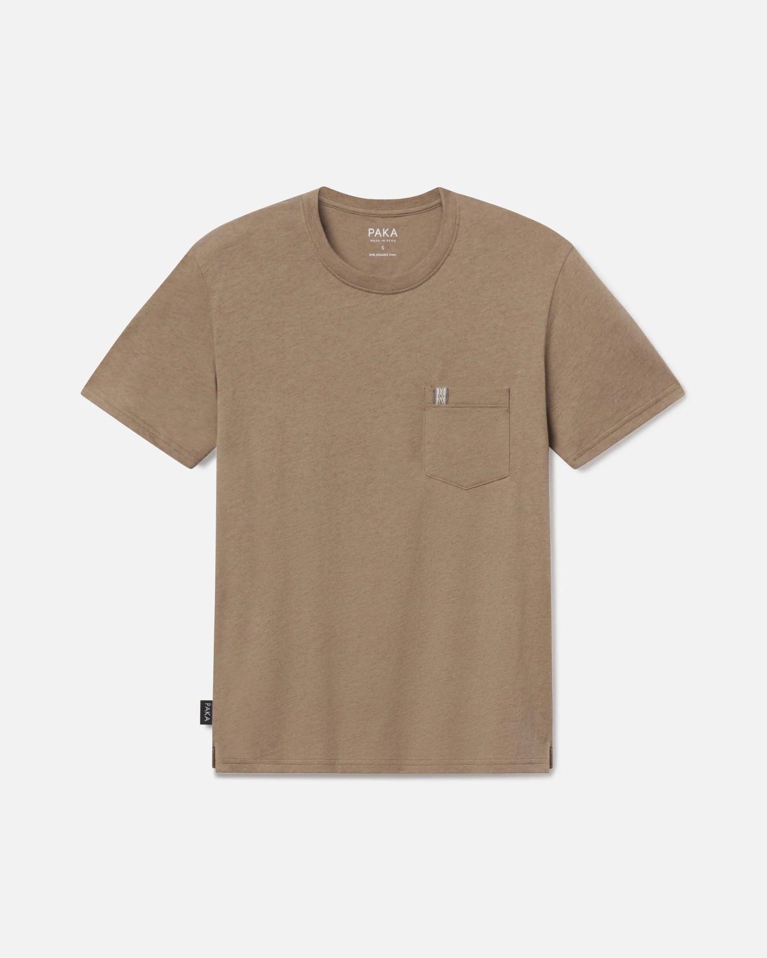 alpaca wool pocket tee