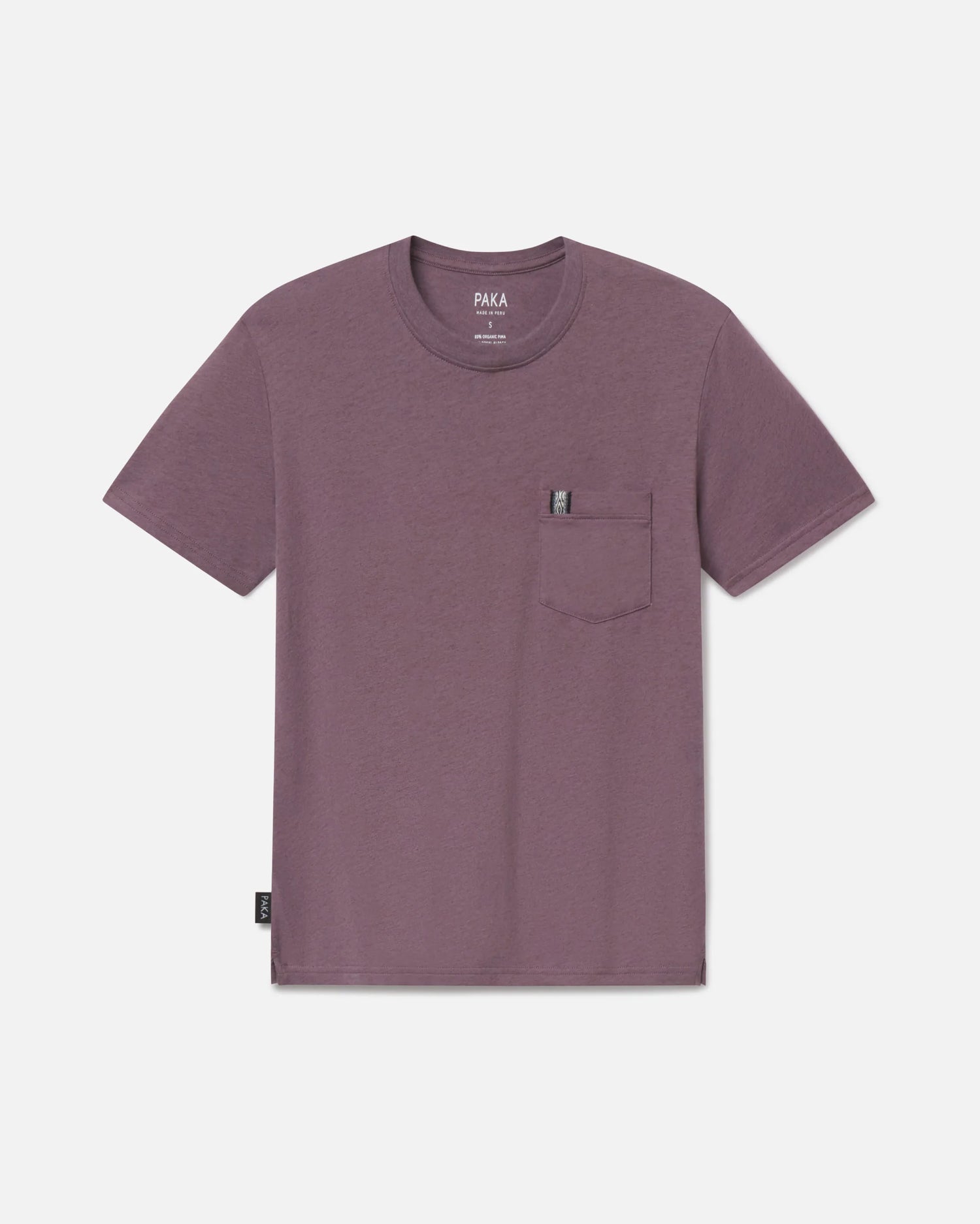 alpaca wool pocket tee