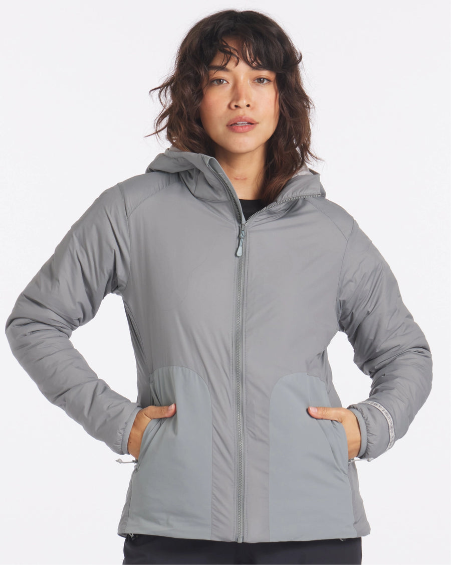 Woman wearing Women's Apu Lightweight Puffer