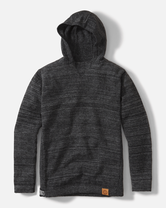 The Hoodie Charcoal / Dark Grey Stylish Alpaca Wool Hoodie Sweater – PAKA Apparel