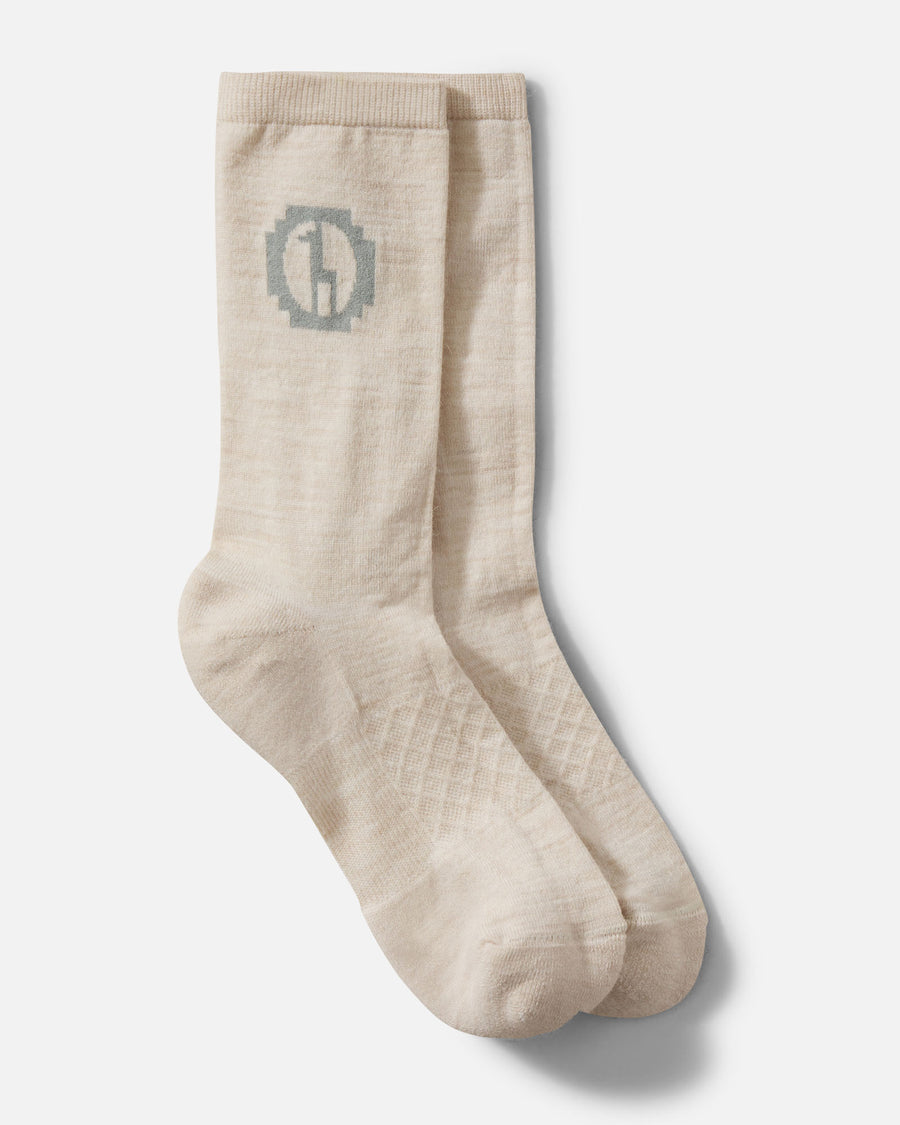 Ivory / Off White Cozy Natural Fiber Alpaca Wool Crew Socks – PAKA Apparel