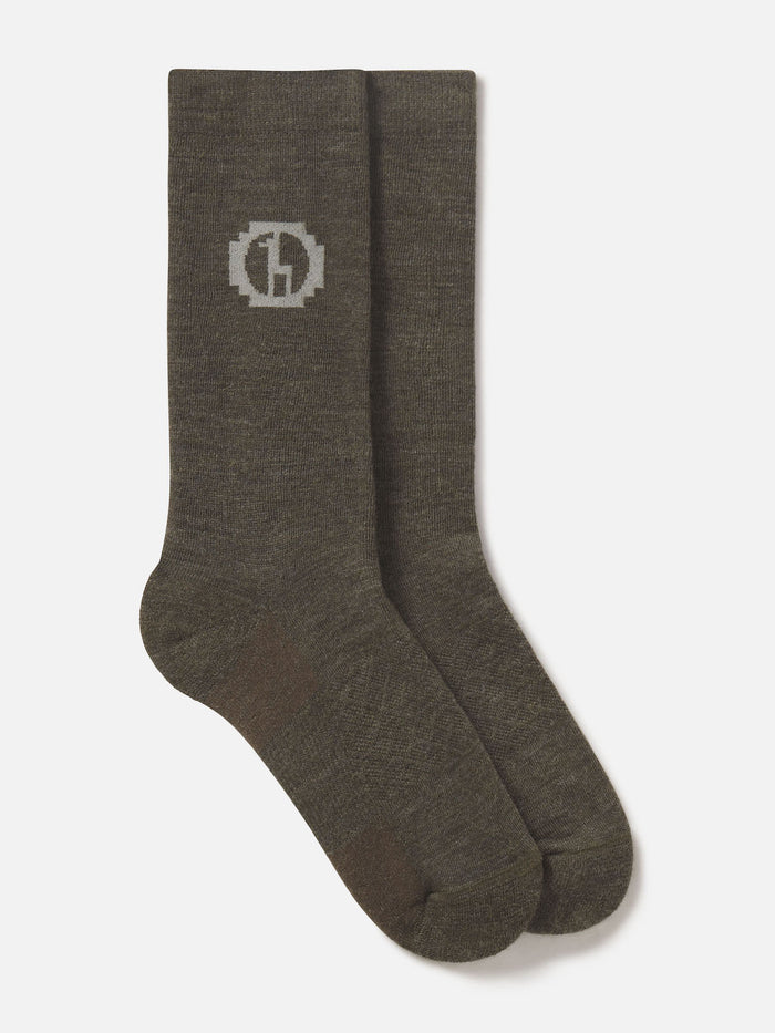 Andean Moss / Green Odor-Proof Alpaca Wool Crew Socks – PAKA Apparel