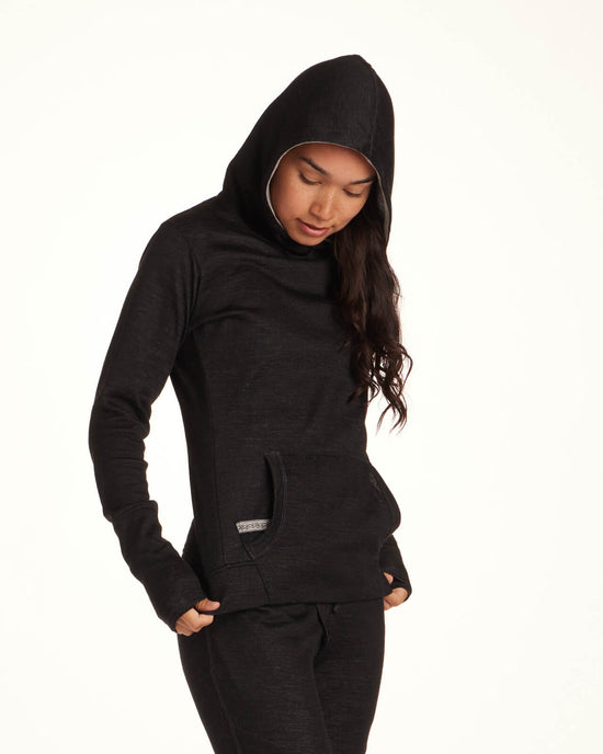 Breathe Women's Hoodie - All-Natural Alpaca Activewear | Paka – PAKA®