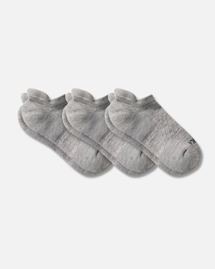 Light Grey 3 Pack of Natural Fiber Alpaca Wool Ankle Socks – PAKA Apparel