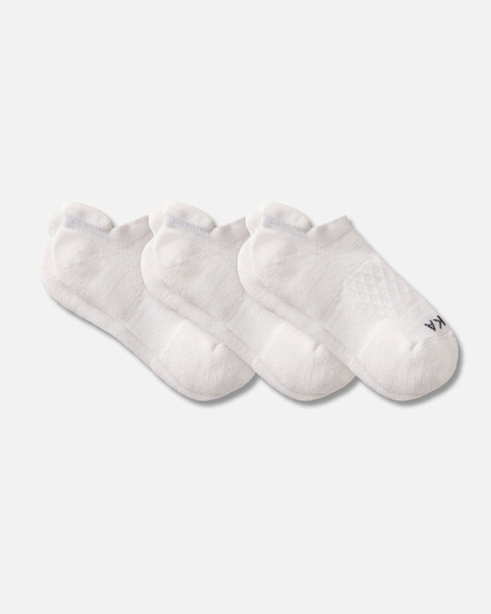 White 3 Pack of Natural Fiber Alpaca Wool Ankle Socks – PAKA Apparel